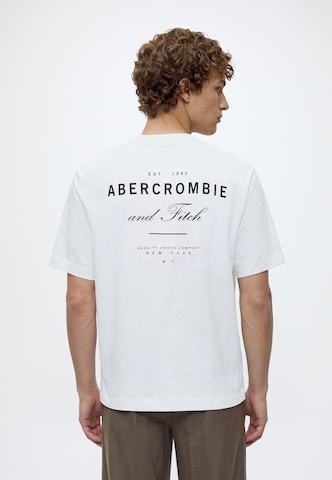 Maglietta di Abercrombie & Fitch in bianco: frontale