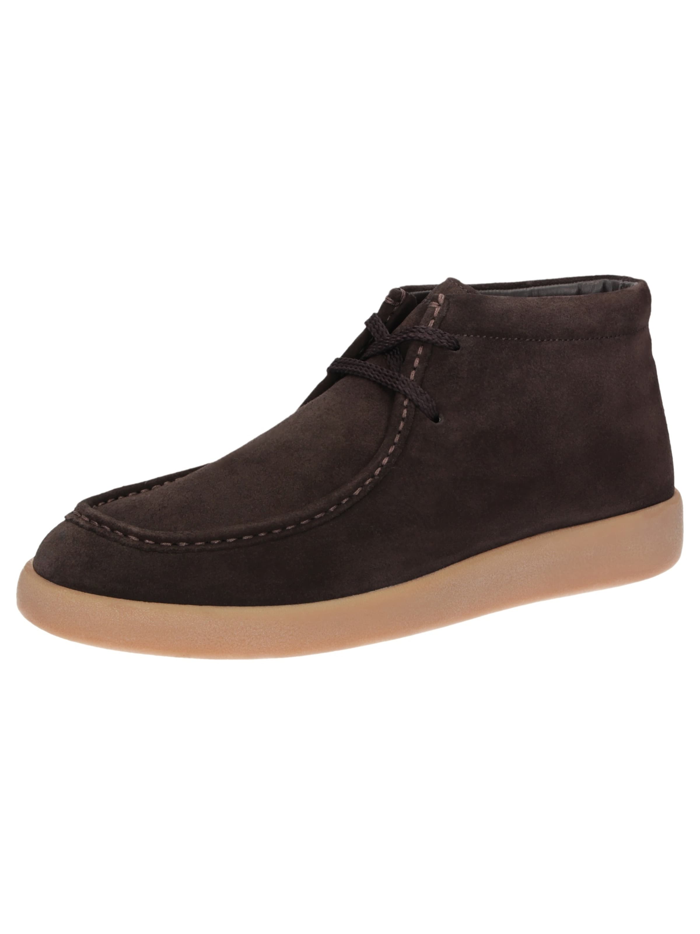 Bottines à lacets ' Grashopper-H-014 ' SIOUX en marron : devant