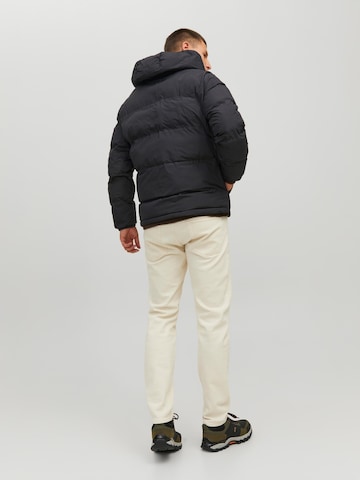 JACK & JONES Winter Jacket in Black