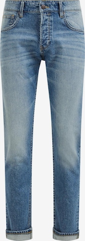 WE Fashion Slim fit Jeans in Blue: front