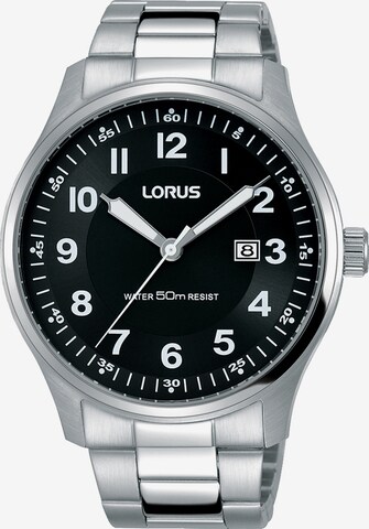 LORUS Analog Watch in Silver: front