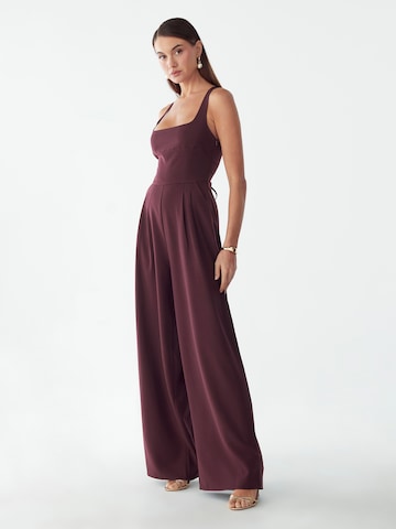 BWLDR - Jumpsuit 'Cherie' en rojo