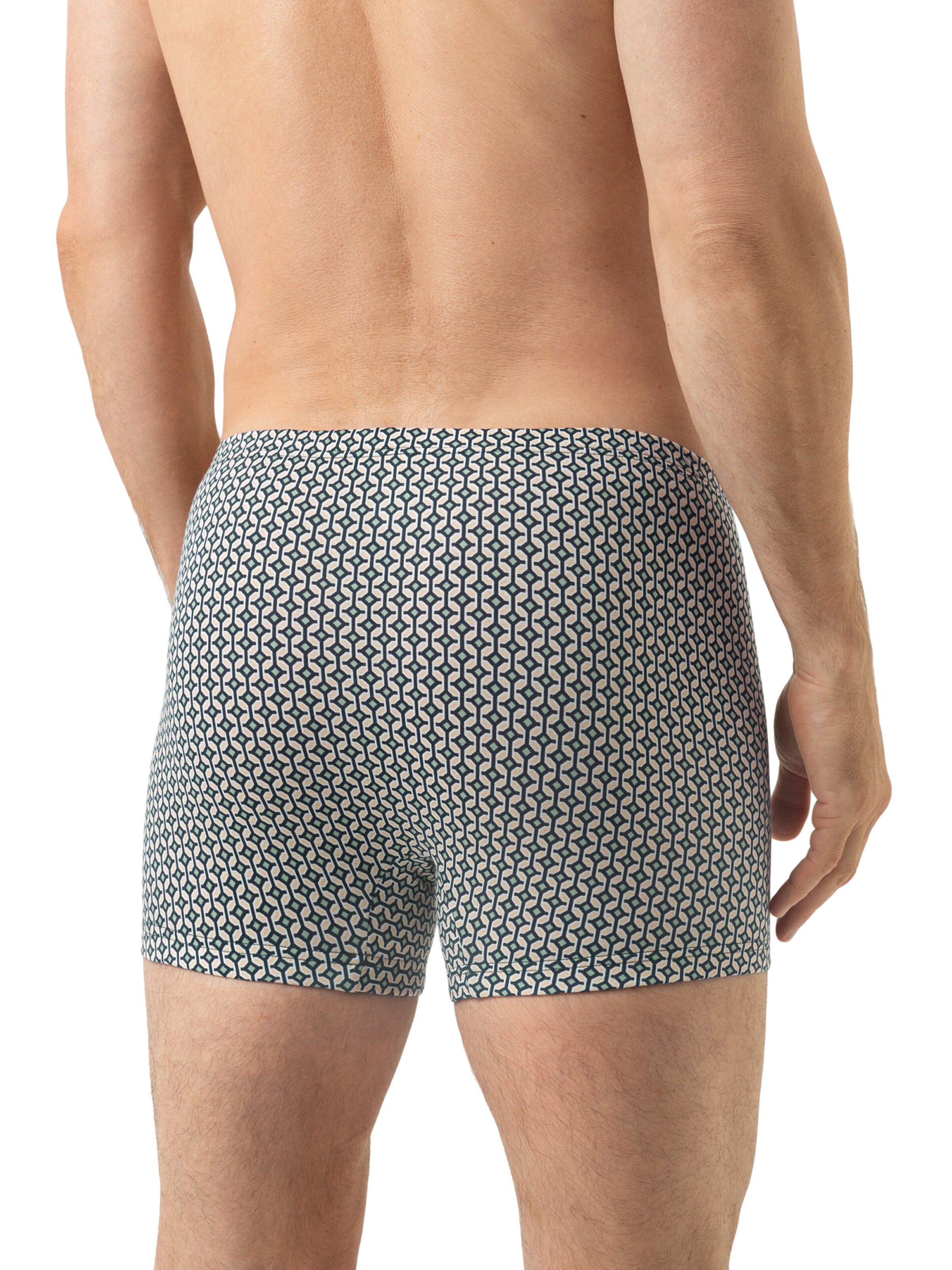 Mey Boxer shorts 'Lemon Weave' in Yellow