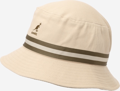 KANGOL Hattu 'Lahinch' värissä beige / oliivi, Tuotenäkymä