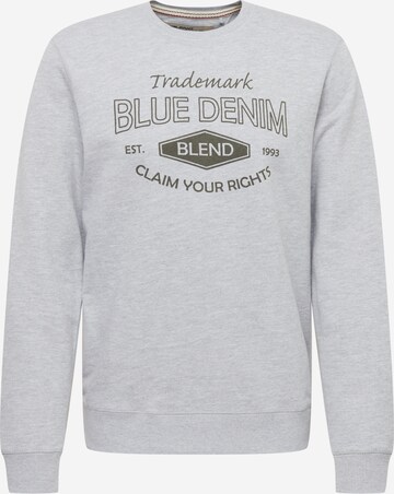 BLEND Sweatshirt in Grey: front