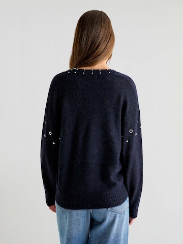 Scalpers Sweater 'Studs V' in Blue