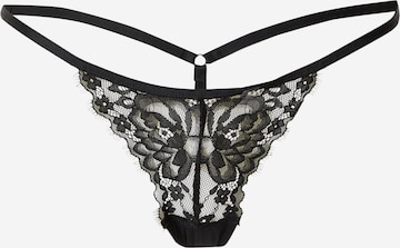 Hunkemöller String 'Trixie' in Schwarz: predná strana