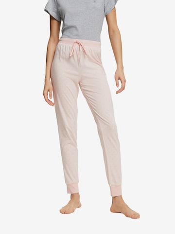 Pantalon de pyjama ESPRIT en rose : devant