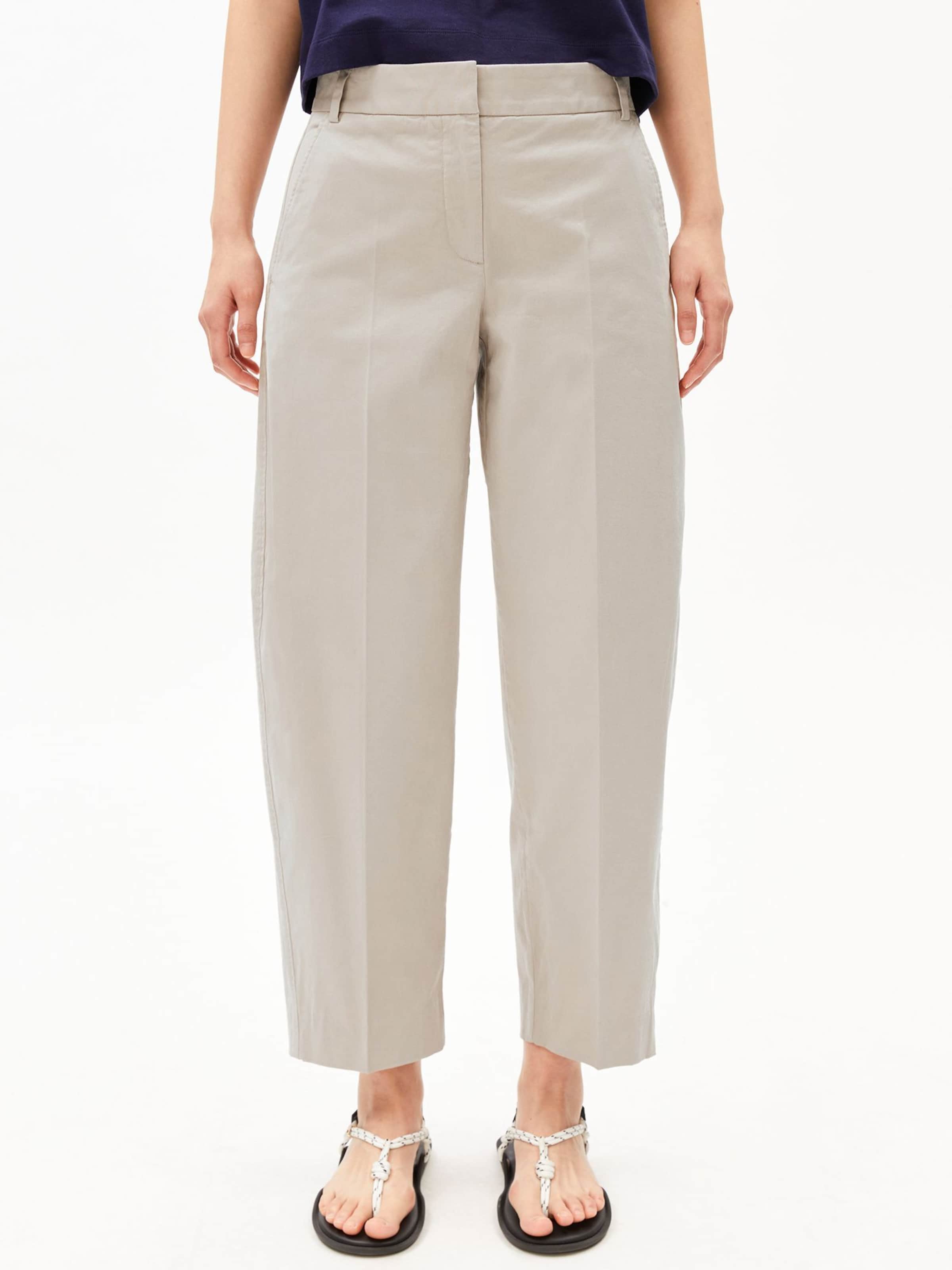 ARMEDANGELS Baggy Trousers in Beige: front