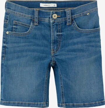 NAME IT Regular Jeans 'Ryan' in Blauw: voorkant