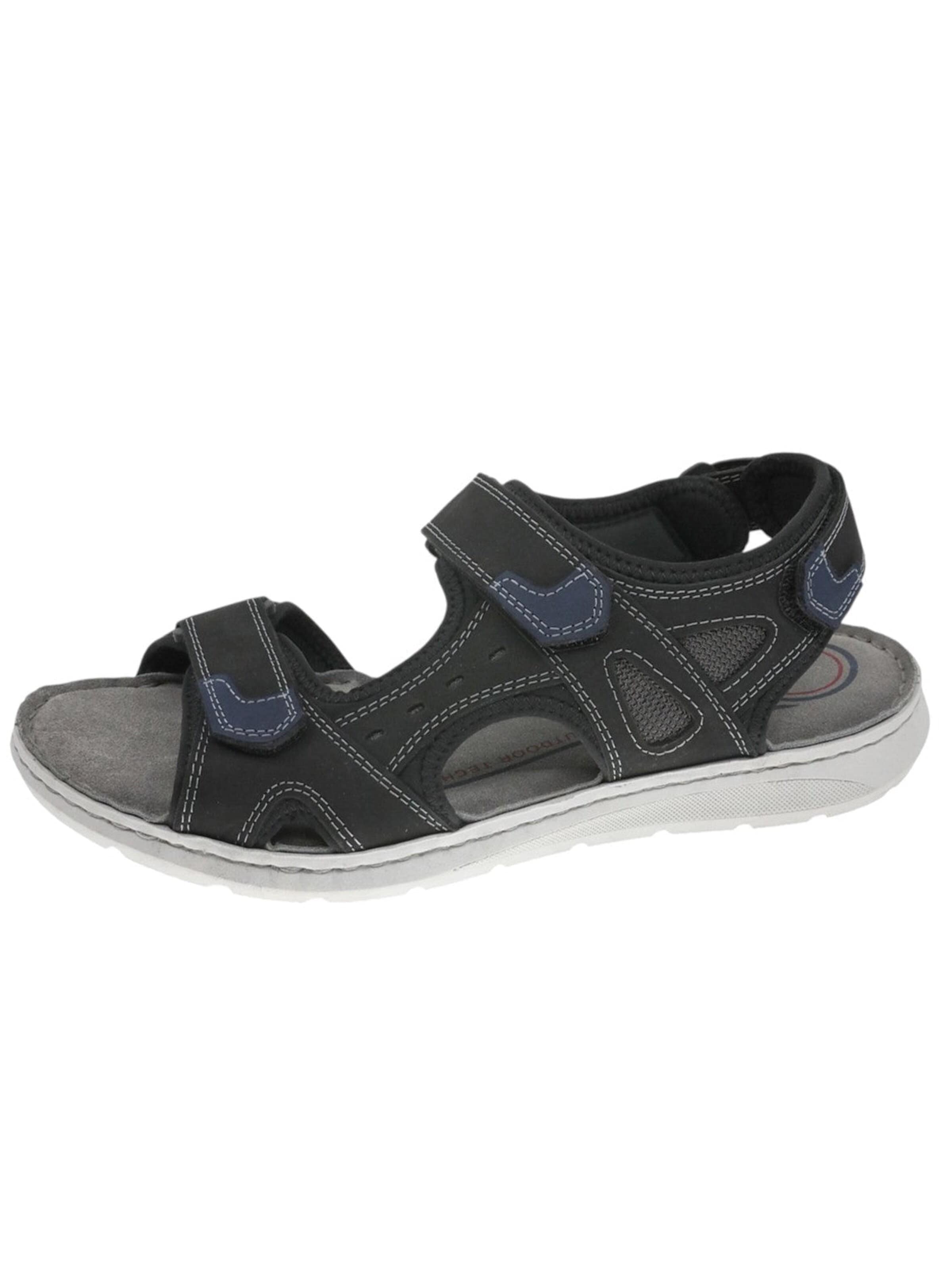 Sandalo 'Casual Sandal' di Beppi in nero: frontale