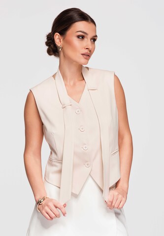 Ombre Bodywarmer 'OW-VE-E0004' in Beige