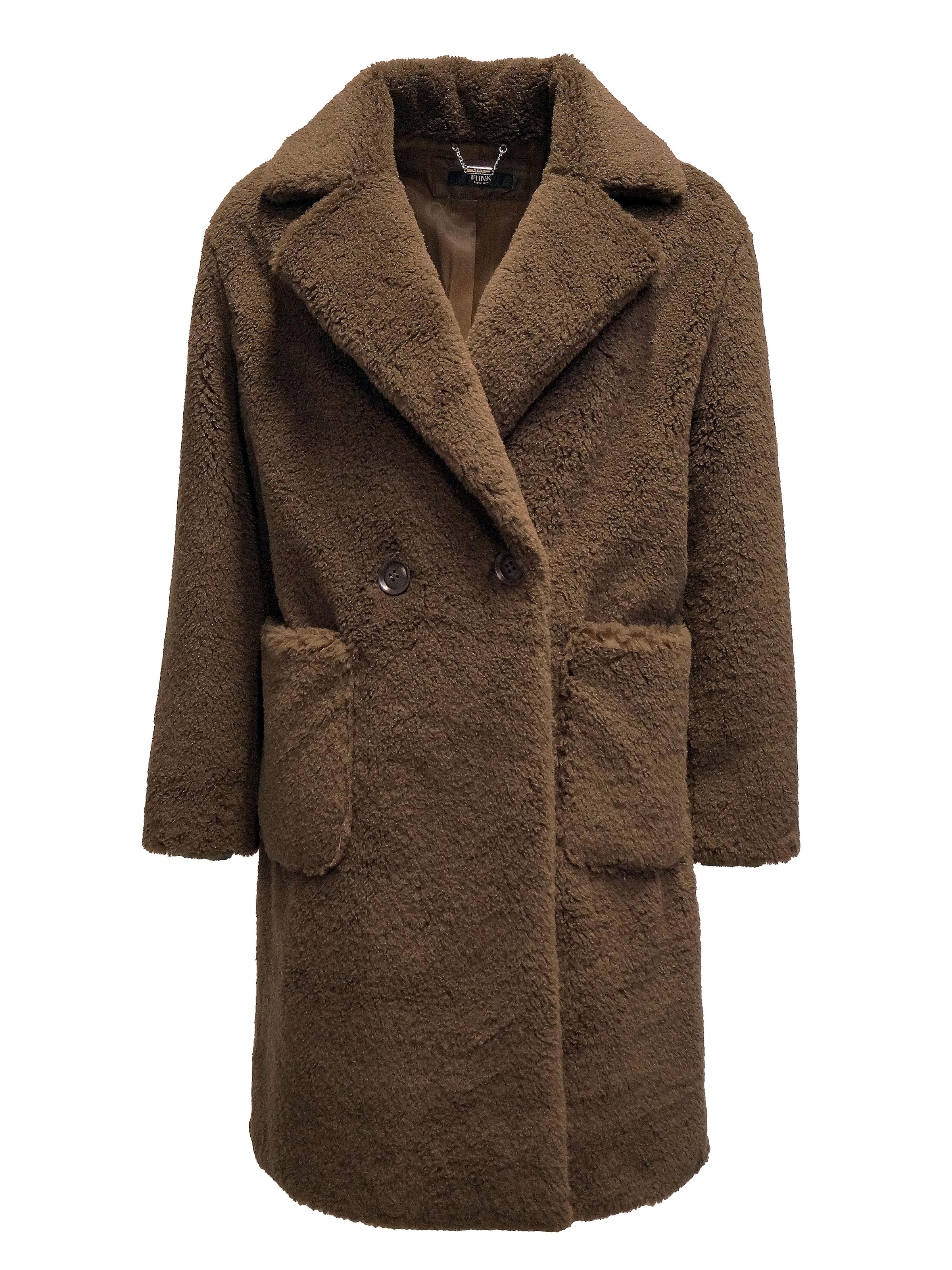 Funk since 1776 Winter Coat in Brown, Item view