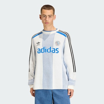 ADIDAS ORIGINALS - Jersey 'Adicolor Blokecore' en blanco: frente