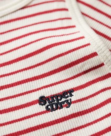 Superdry Knitted Top in Red