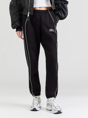 Nike Sportswear Tapered Pants 'STDO FLC' in Black: front