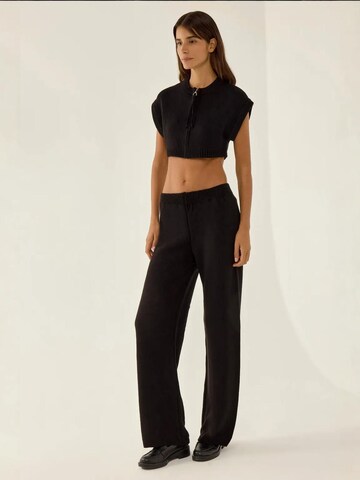 Hiccup - Top de malha em preto