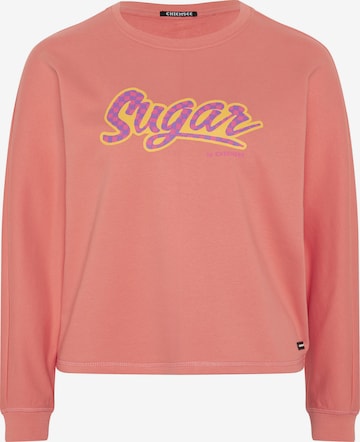 CHIEMSEE Sweatshirt in Pink: front