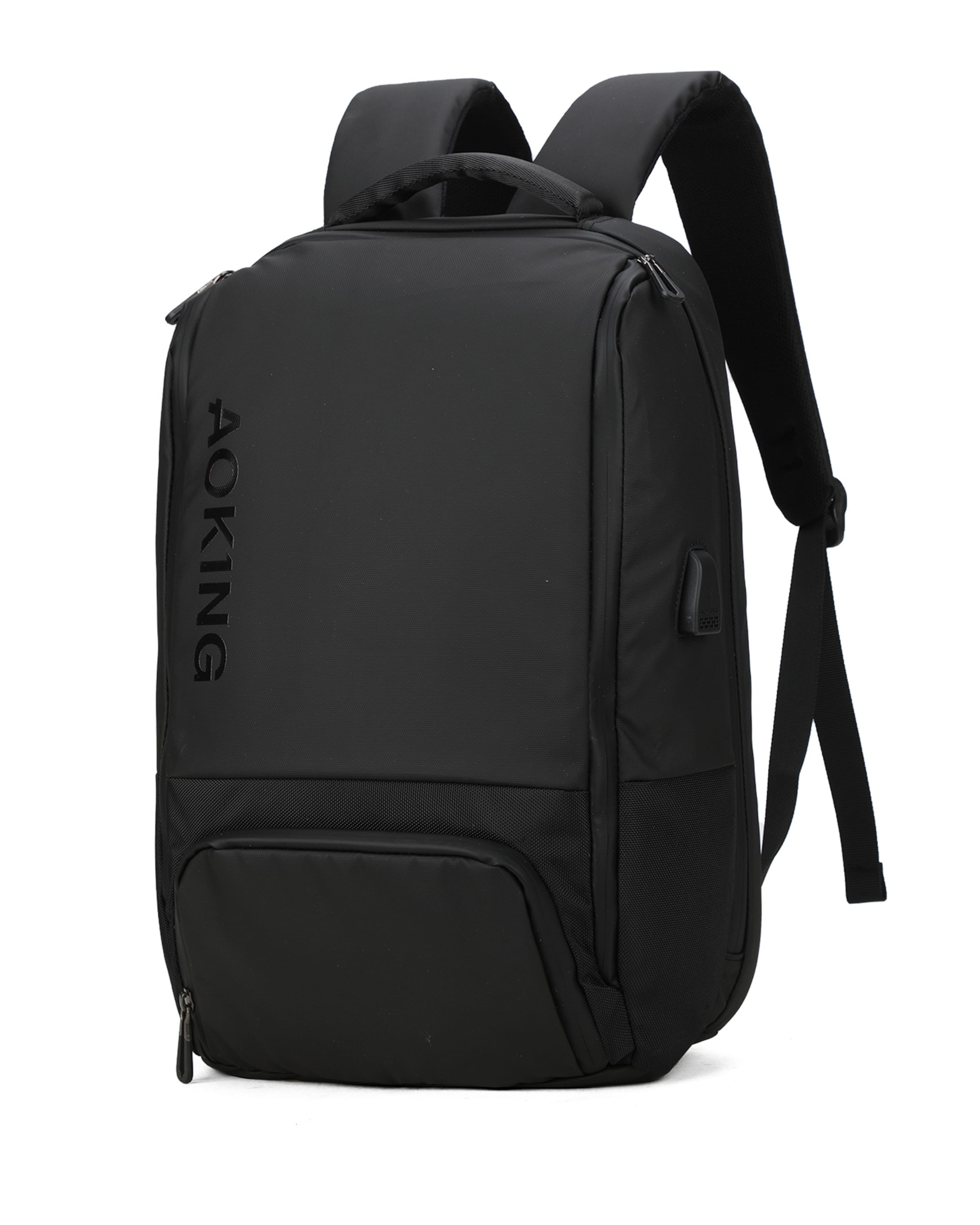 Aoking Backpack in Black: front