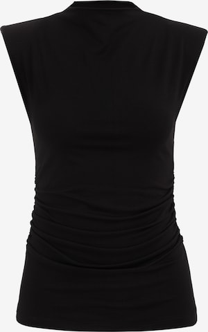 WE Fashion Top in Black: front