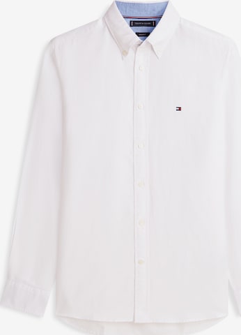 Coupe slim Chemise TOMMY HILFIGER en blanc : devant