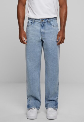 Urban Classics Loose fit Jeans in Blue: front