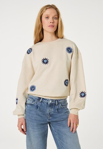 Fabienne Chapot Sweatshirt in Beige: voorkant