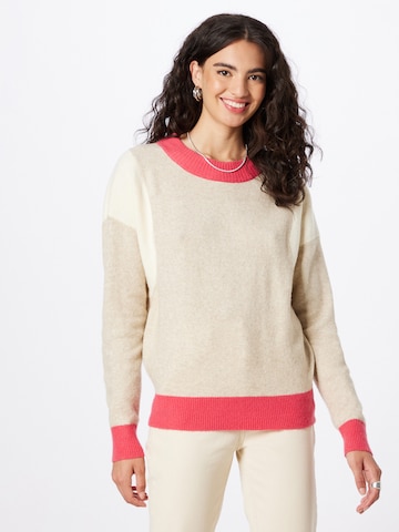 AMERICAN VINTAGE Sweater 'DAMSVILLE' in Beige: front