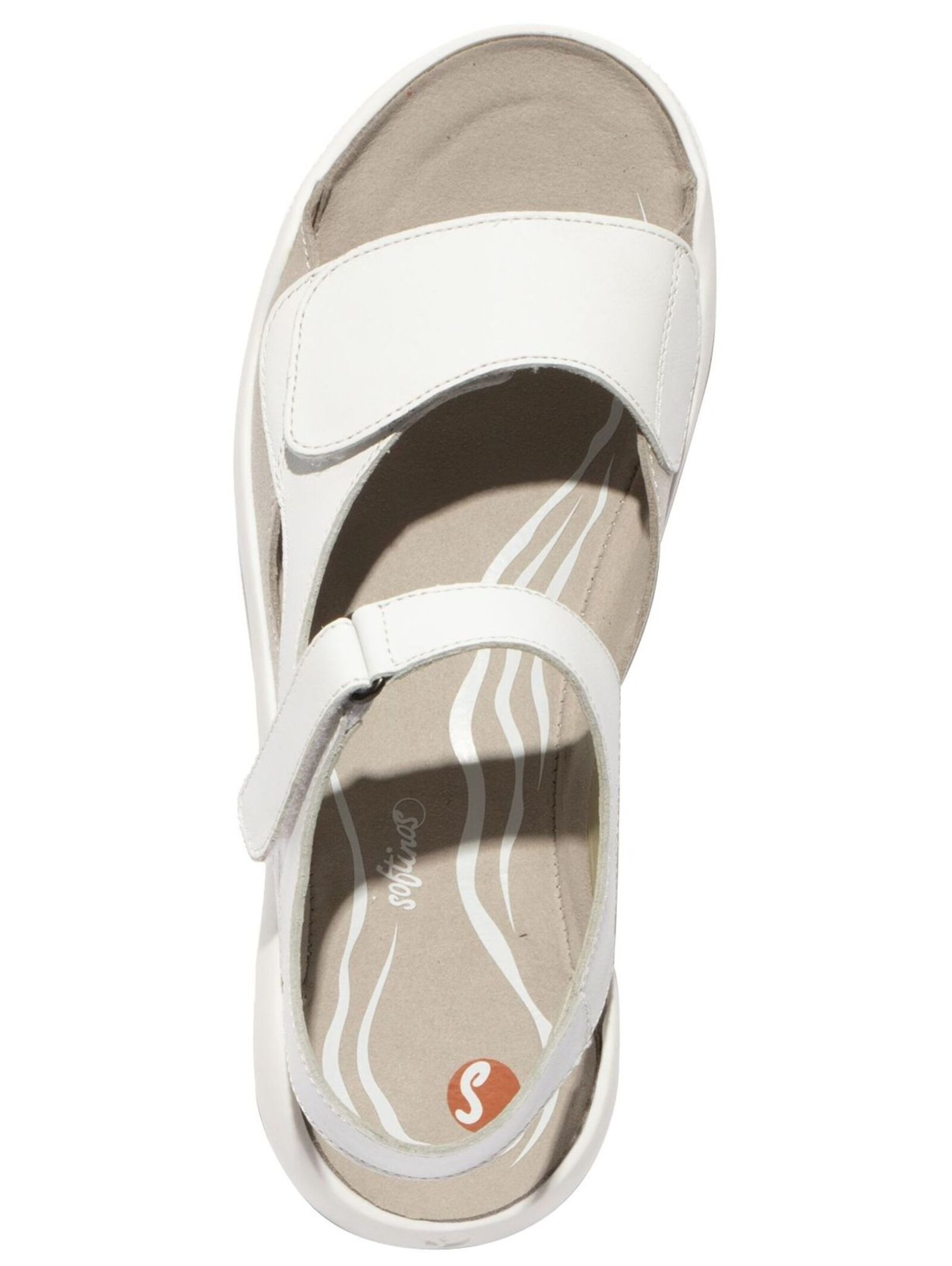 Softinos Strap sandal in White