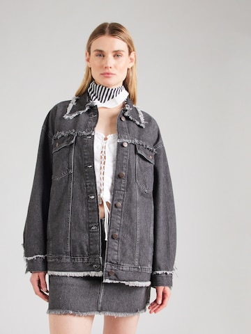 Veste mi-saison 'FRAY' WRANGLER en noir : devant