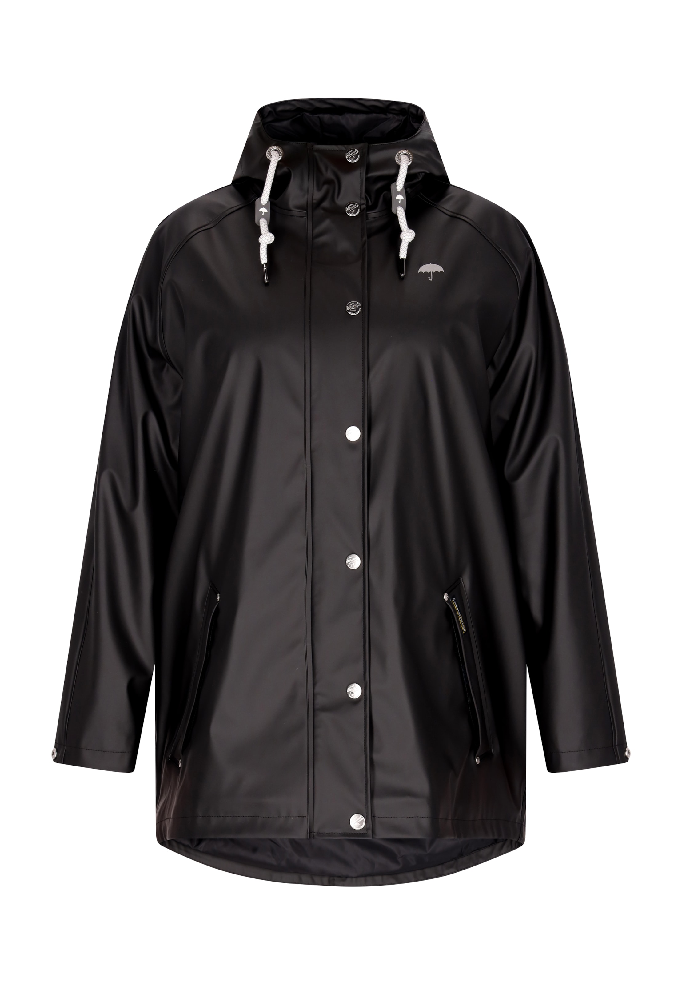 Schmuddelwedda Funkční bunda – černá: přední strana