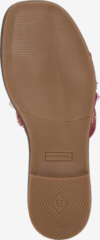 TAMARIS Pantolette in Pink