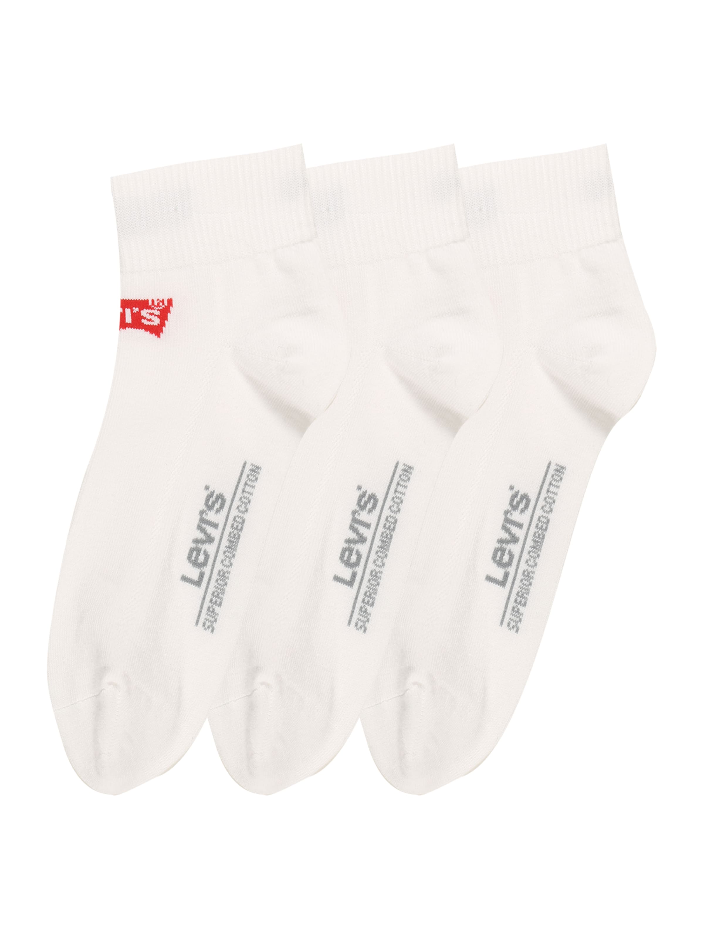 LEVI'S ® Zokni - fehér: elől