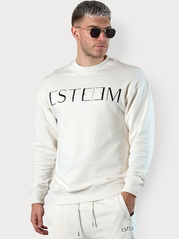 ESTEEM Sweatshirt in Beige: voorkant