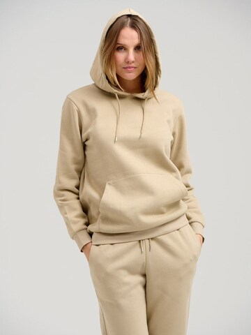 TeeShoppen Sweatshirt in Beige: front