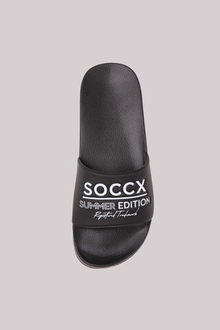 Soccx Mules in Black
