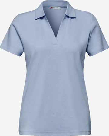 STREET ONE Shirt in Blau: Vorderseite