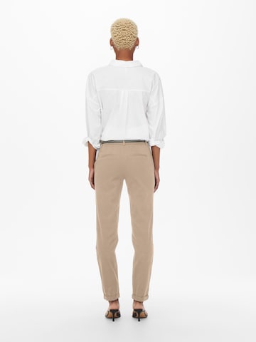 ONLY - regular Pantalón chino 'BIANA-MAREE' en beige