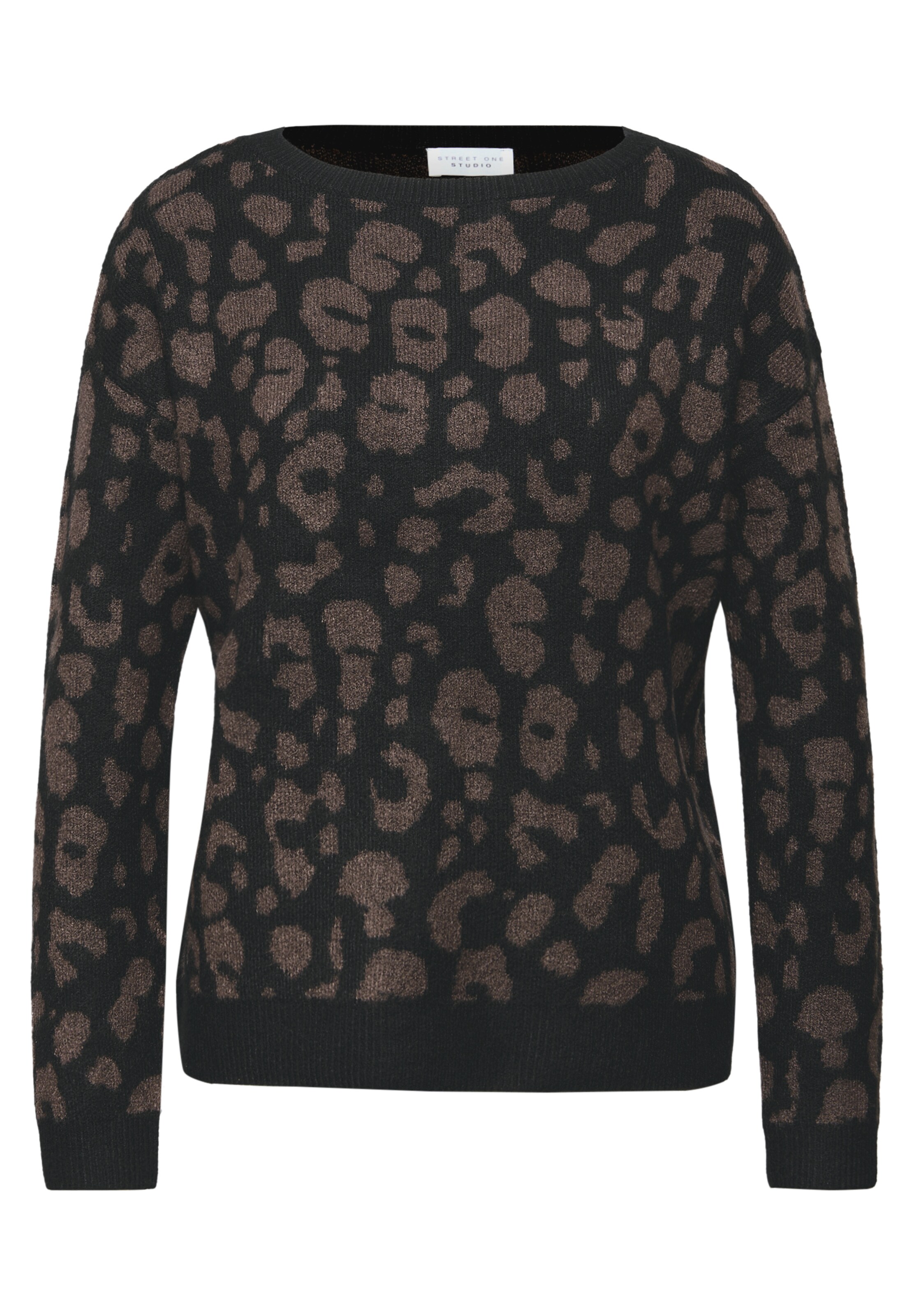 Street One Studio Pullover in Schwarz: Vorderseite