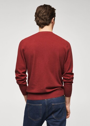 MANGO MAN Pullover 'Avena' in Rot