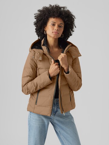 VERO MODA Jacke 'DOLLY' in Braun: Vorderseite