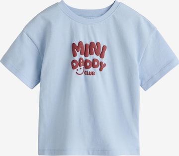 Next Shirt 'Daddy' in Blauw: voorkant