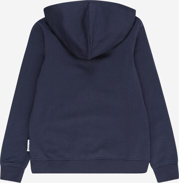 Jack & Jones Junior Zip-Up Hoodie 'Lakewood' in Blue