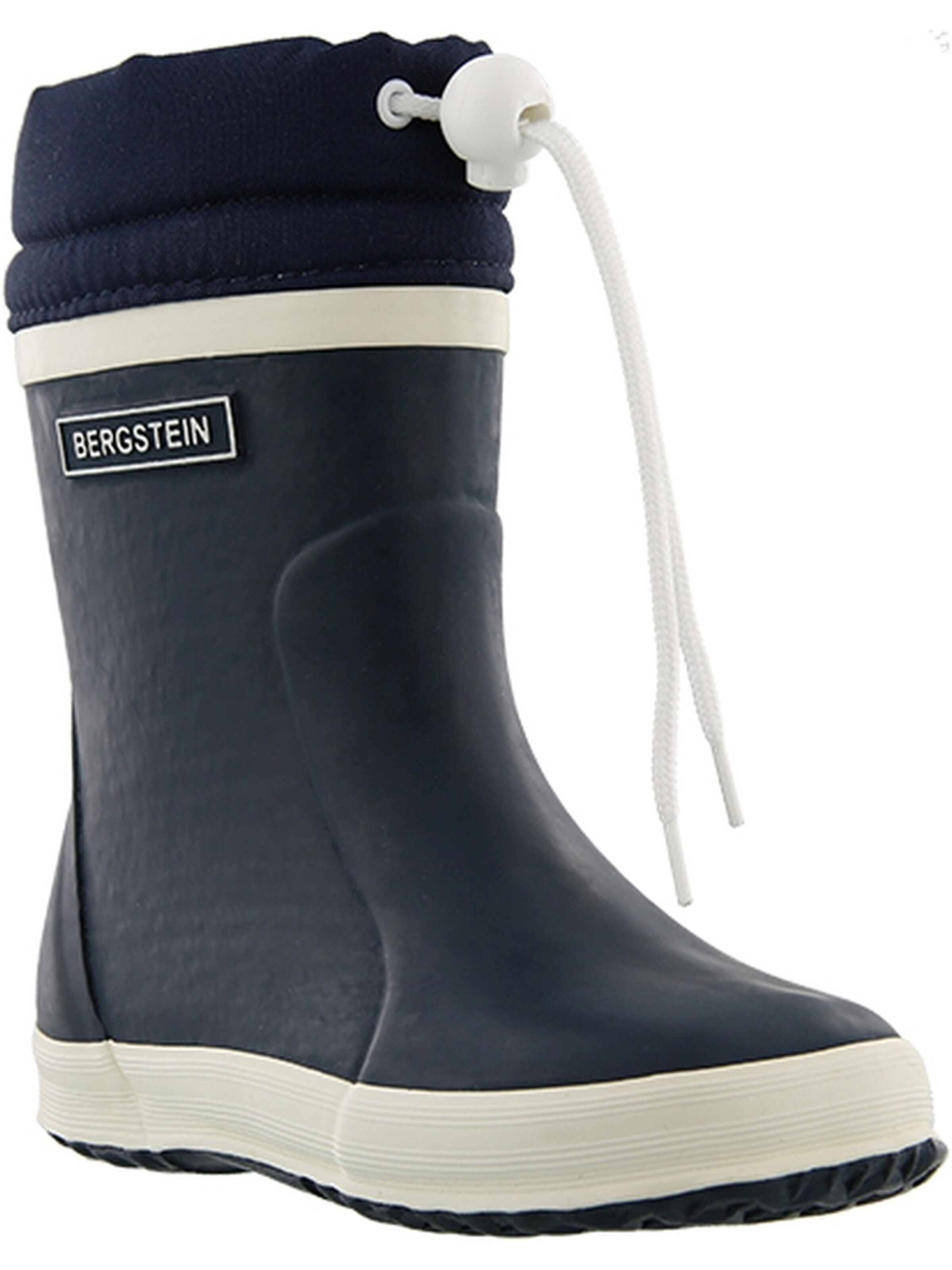 BERGSTEIN Boots 'Bergstein Winterboot Dunkelblau Kautschuk' in Blue: front