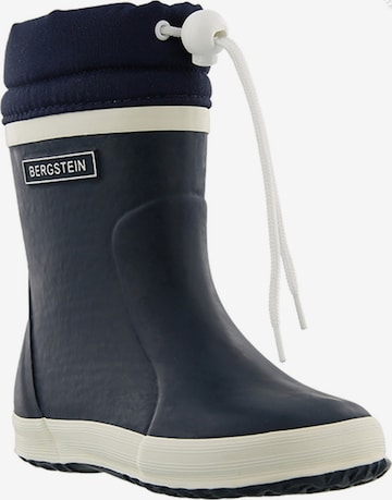 BERGSTEIN Boots 'Bergstein Winterboot Dunkelblau Kautschuk' in Blue: front