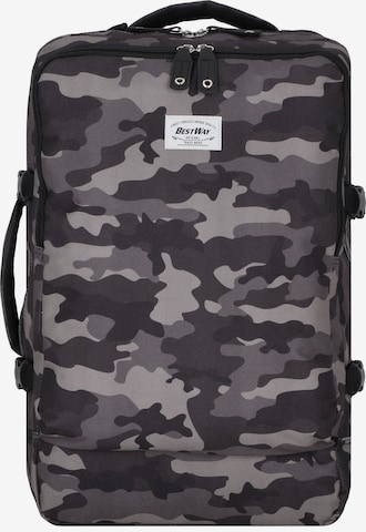 Worldpack Backpack in Grey: front