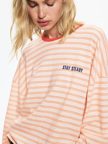 Pull&Bear Shirt 'PACIFIC' in Beige