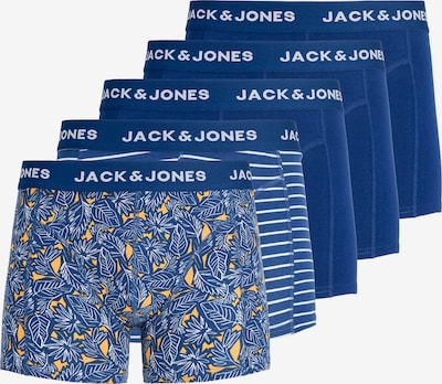 JACK & JONES Bokserishortsit 'JACKEVIN' koossa XXL värissä kuninkaallisen sininen / vaaleanoranssi / valkoinen, Tuotenäkymä