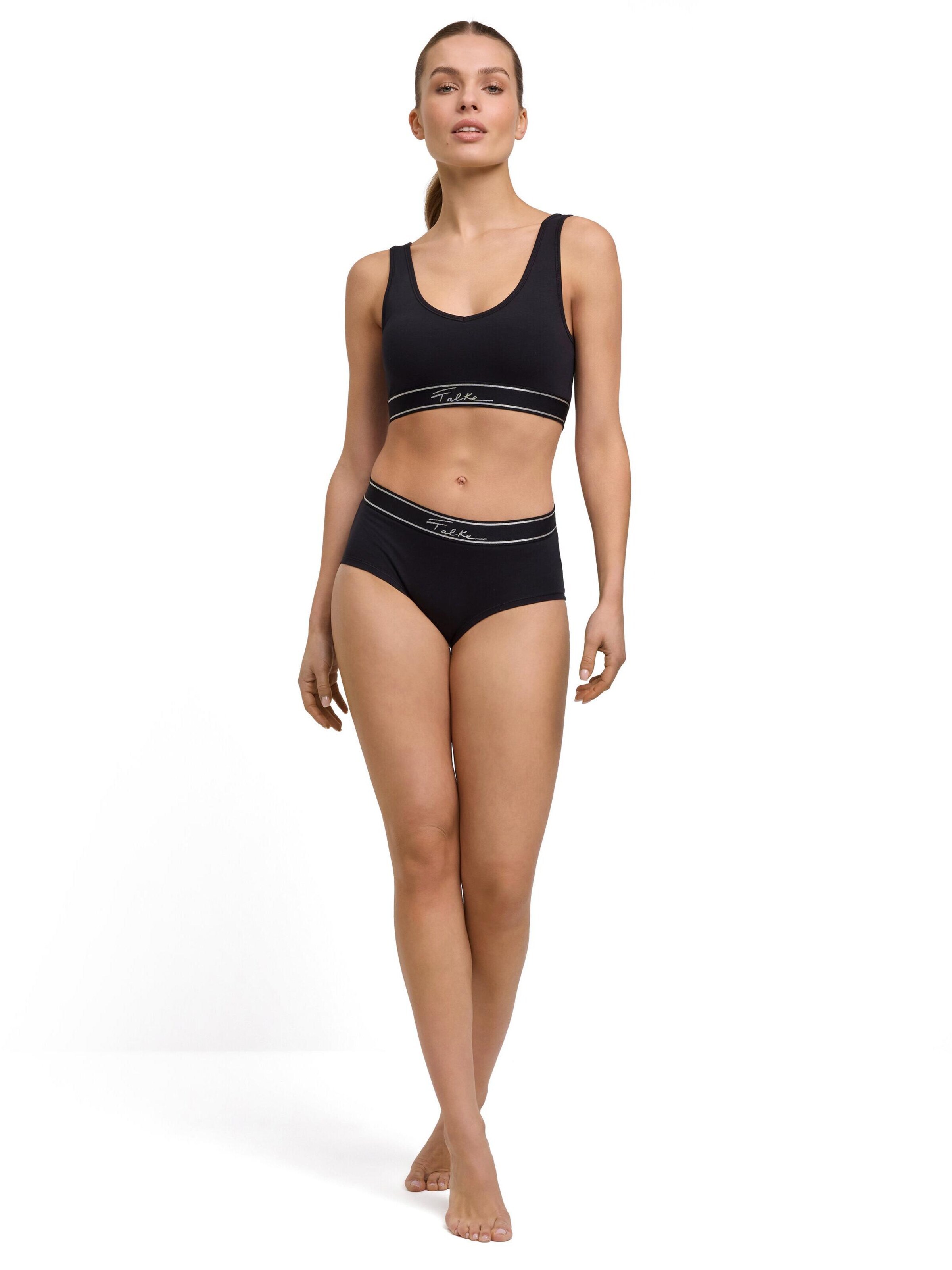 FALKE Bustier BH 'Anniversary 2-Pack'‌‌‌‌‌‌‌ in Schwarz
