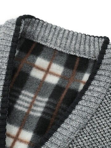 ALLTHEMEN Knit Cardigan in Grey